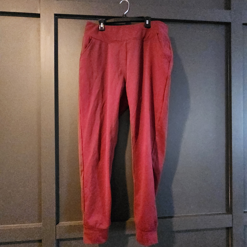 Baleaf Women's Red Track Pants